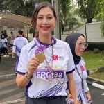 Ayu Azhari Raih Medali di Ajang Lomba Lemhanas Fun Run 2026