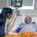 Haji Bolot Saat Dirawat di RS Fatmawati